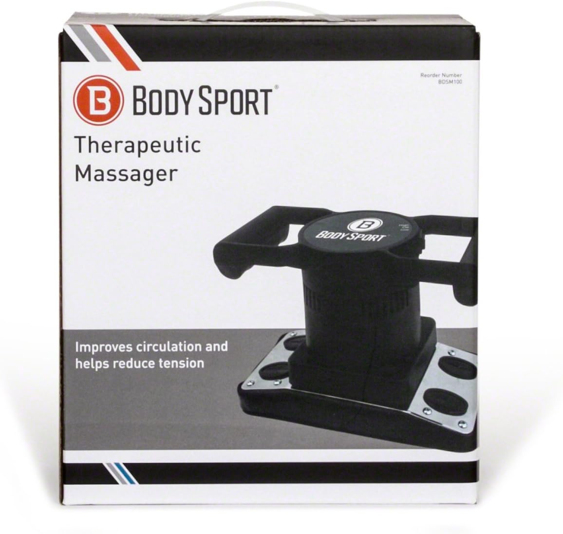 Body Sport Dual Speed Professional Vibrating Massager for Pain and Aching Muscles – Premium Chiropractic Tool Ideal for Myofascial Release and Trigger Point Therapy: Health & Personal Care
