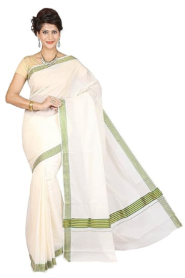kasavu cotton saree