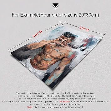 Yhnjikl Affiche Nouveau Rip Xxxtentacion Lutte Citation Rappeur Chanteur Star Wall Art Toile Peinture Mur Photos Pour Le Salon Decor A La Maison 40x60cm Sans Cadre Tableaux Posters Et Arts Decoratifs Impressions