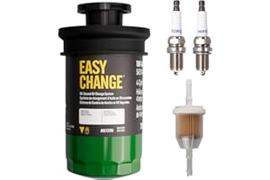 AUC12916 Oil Filter For Compatible with John Deere E120 E130 E150 E160 E170 E180 100 Series Tractors