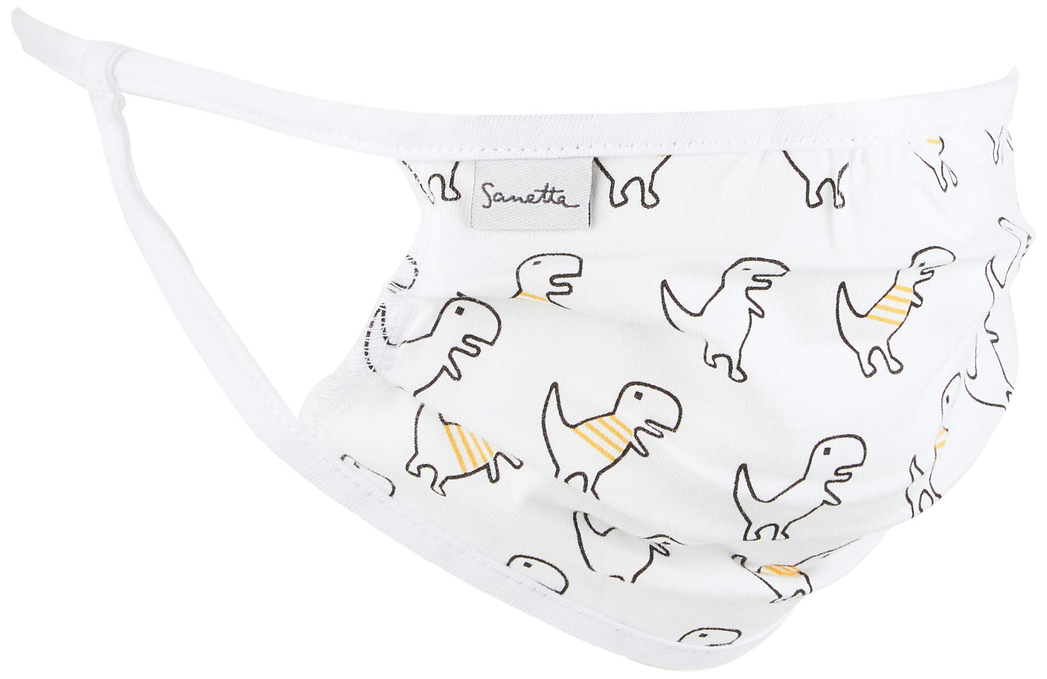 Sanetta Face Mask Kinder in Double Pack , white, S