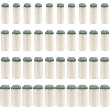 Lot De 6 Clips De Rechange Pour Porte-queue De Billard – Noir, Plastique, Hauteur 2,7 Cm