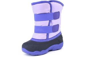 ICEFACE Snow Boots for Kid Winter Boots Waterproof Outdoor Warm Faux Fur Lined boot for Toddler/Little Boys and Girls