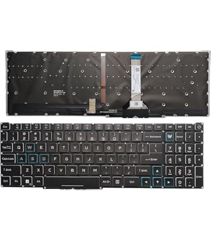 Amazon.com: Deal4GO RGB Backlit Keyboard Replacement for Acer