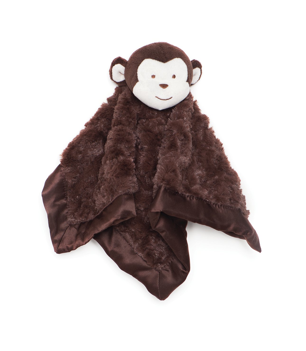 Amazon Com Kids Line Security Blanket Chocolate Monkey Teddy Bear Plush Toys Baby