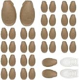 KYWLXLWTA 40 Pairs Paper Pulp Shoe Tree Inserts for Men Women, Reusable Anti-Crease Shoe Tree Shapers for Sneakers Leather Dress Shoes Boots Golf Mules,Home Organization