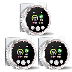 3-Pack Carbon Monoxide Detectors Plug in