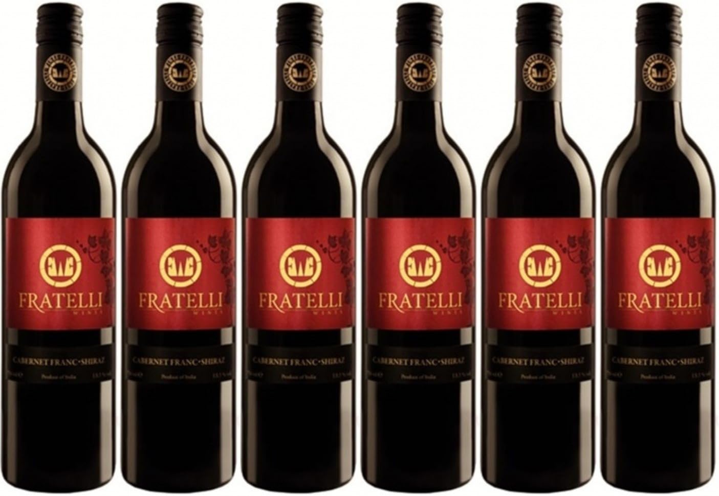 Fratelli Franc Shiraz 2014 75 cl (Case of 6) Amazon.co.uk