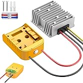 20V to 12V Step Down Converter Compatible with Dewalt 20V Battery, Upgraded Power Wheel Battery Adapter with Overdischarge an