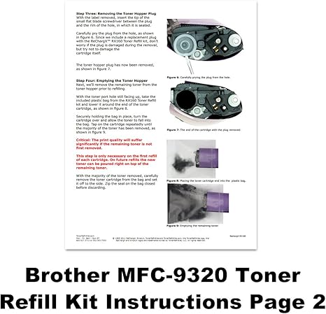 Amazon Com Brother Mfc 93 Toner Refill Kit 4 Pack Black Cyan Magenta Yellow Office Products