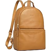 Kattee Genuine Leather Backpack Purse for Women Antitheft Rucksack Soft Work Casual Daypack Fashion