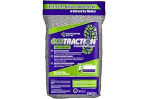 EcoTraction ET9RB All-Natural Volcanic Mineral Ice Traction Granules, 9.1kg