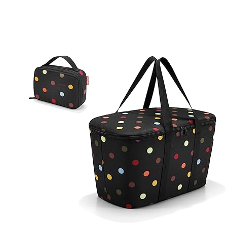 schönes reisenthel Sommerset 2tlg. bestehend aus Coolerbag/Kühltasche und thermocase/Isotasche im trendigen Dekor dots/bunte 