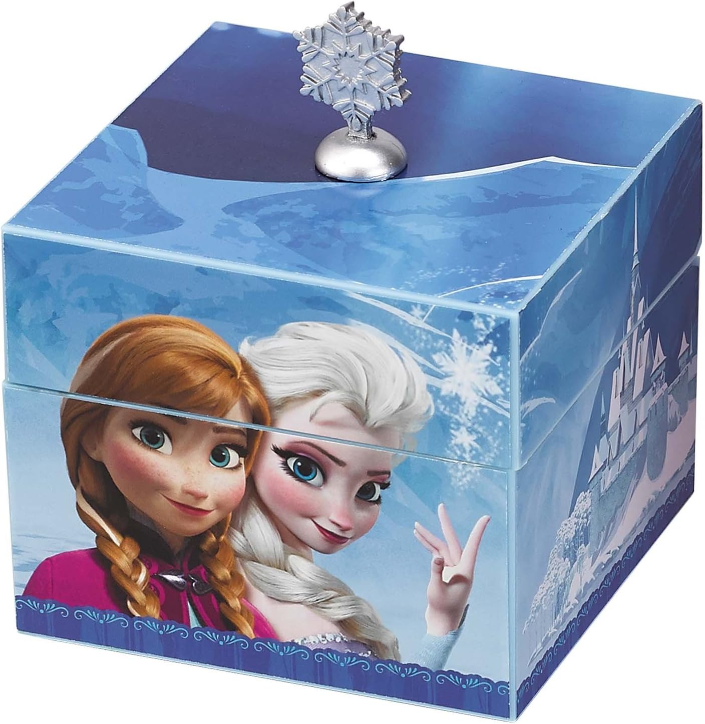 Disney Frozen Anna & Elsa Blue Keepsake Caja de Música: Amazon.es: Juguetes y juegos