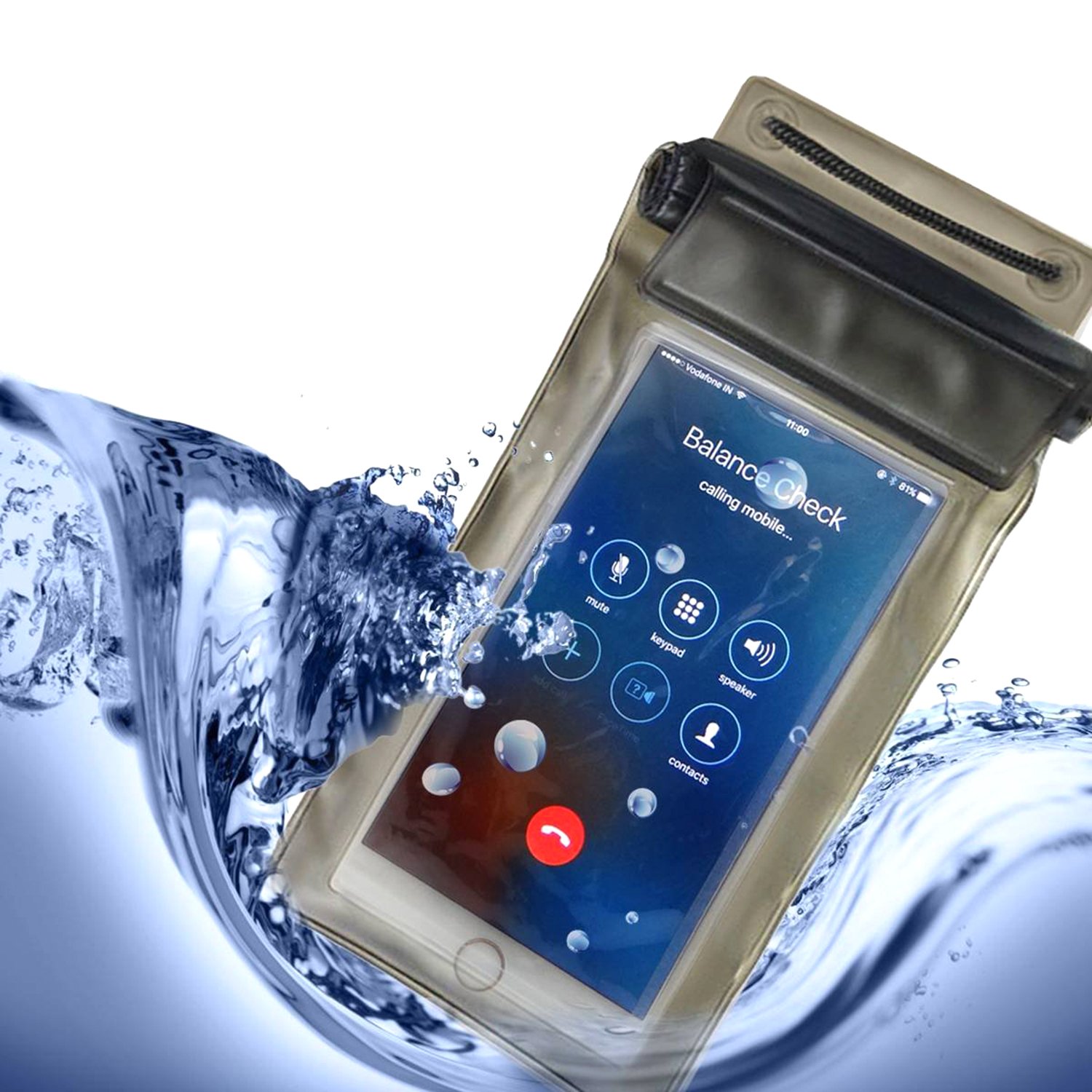 Mobaccs Waterproof Mobile Cover Pouch for All Mobile Amazon.in