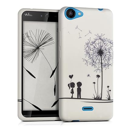 kwmobile Wiko Rainbow Jam Hülle - Handyhülle für Wiko Rainbow Jam - Handy Case in Schwarz Weiß