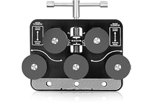 JINGTAO88 Tubing Straightener, Brake Line Straightener for 3/16" 5/16" 3/8" 1/2" 1.0" Diameter - Brake Line Bender Working with Brake Line, Fuel Line, Copper Tube & Soft Aluminumn Tube