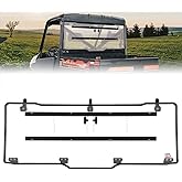 KEMIMOTO 2-in-1 Sliding Rear Window, Vented Scratch Resistant Windshield Compatible with Polaris Ranger XP 1000 2017-2025 2026 / Polaris Ranger 1000 2020-2026 / Polaris Ranger XP 900 2013-2019