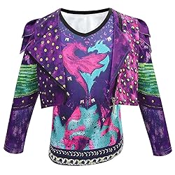 laughZuaia Kids Girls Mal Evie Jacket + Pant