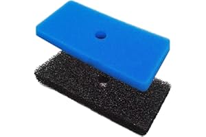 standwme 2-Pack Coarse and Fine Pond Filter Pads Compatible with 52231 and 52229 Filter Box - Replacement Filter Pads for Outdoor Pond Water Aquarium Fountain-871980305528 Replacement Filter Pads