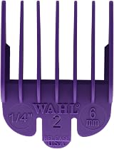Wahl Professional Purple Comb Attachment #2 6mm 1/4 Inch Clipper Guard view 1