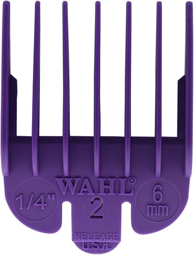 Wahl Professional Purple Comb Attachment #2 6mm 1/4 Inch Clipper Guard