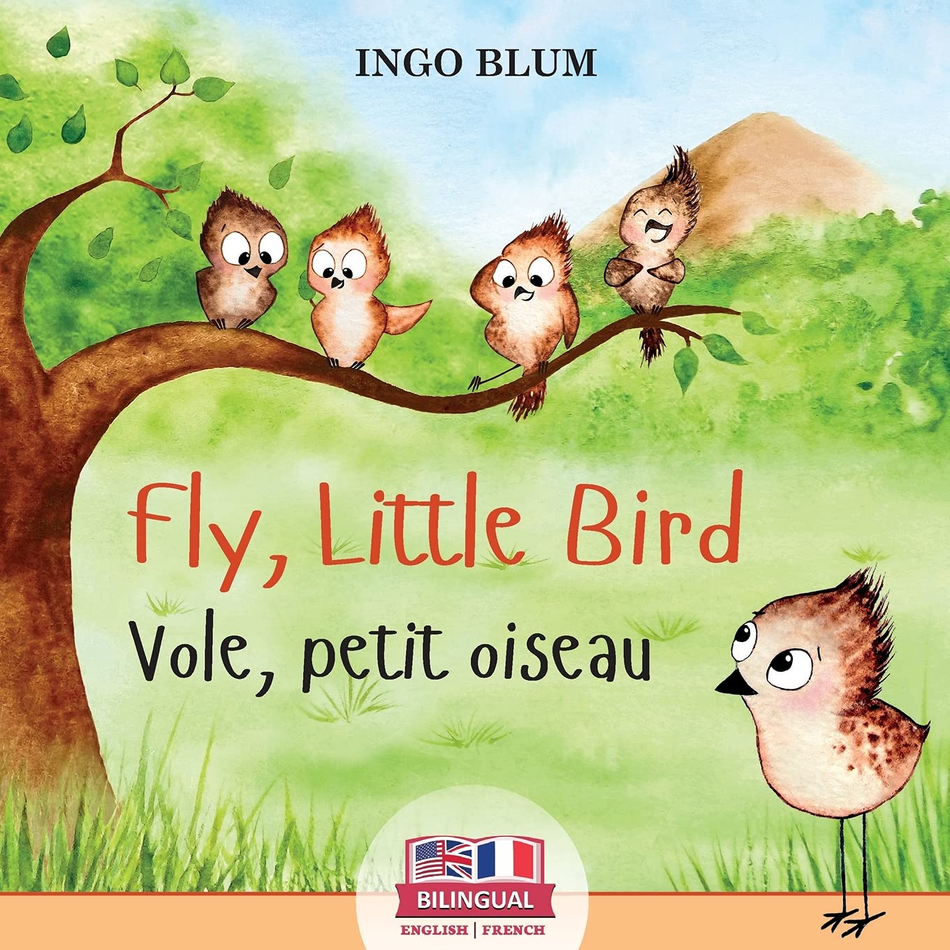 Fly Little Bird Vole Petit Oiseau Bilingual Children S Picture Book English French With Pics To Color Kids Learn French Blum Ingo Gorbova Liubov Amazon Com Books