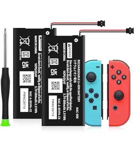 Nintendo Switch (バッテリー新品) Nintendo Switch 【互換品】 新旧モデル兼用 Switch対応 HEG-001