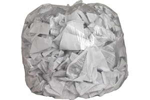 Genuine Joe 01015 Trash Can Liner 40-45 Gallon .6Mil 40-Inch x46-Inch 250/BX Clear