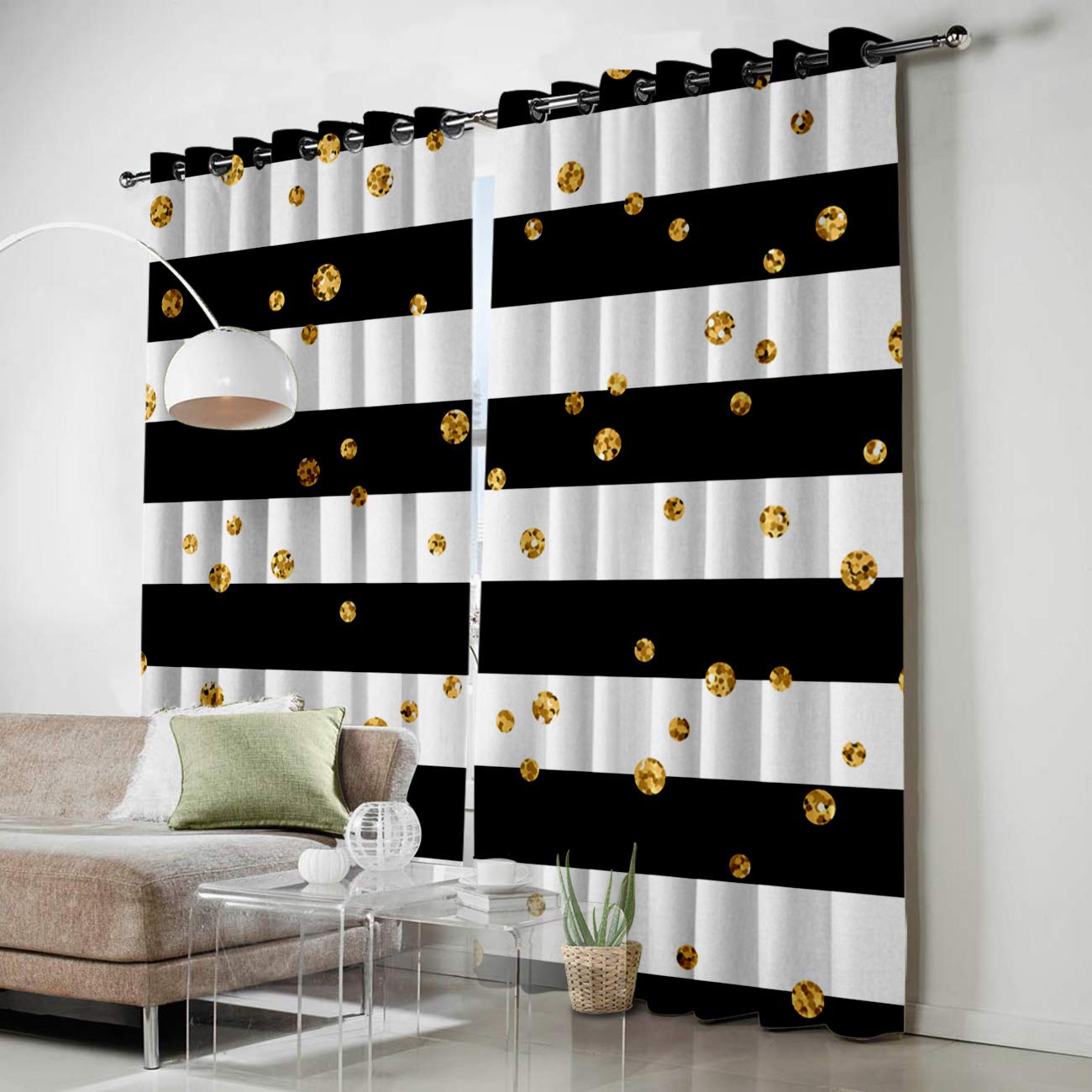 Amazon Com Grommet Window Panel Curtain Set Room Decor Curtain