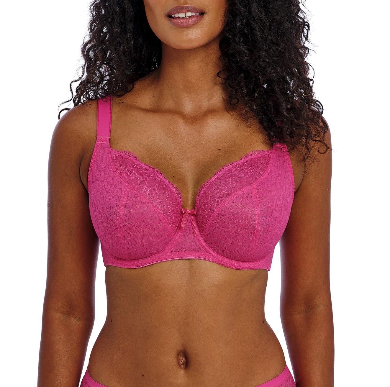 Freya Women’s Fancies Underwire Balcony Bra Hot Pink