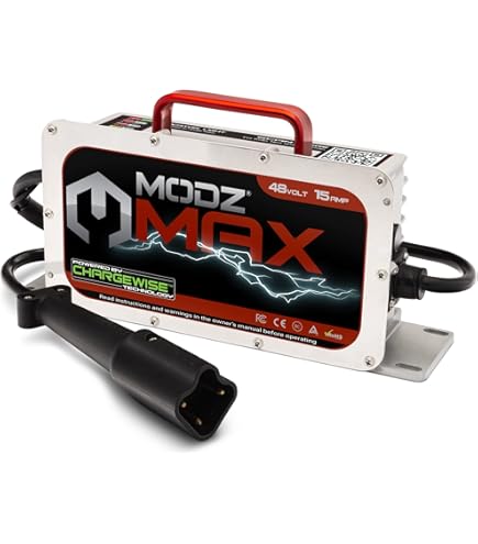 Amazon.com: MODZ® Max36 15 AMP EZGO TXT Battery Charger for 36