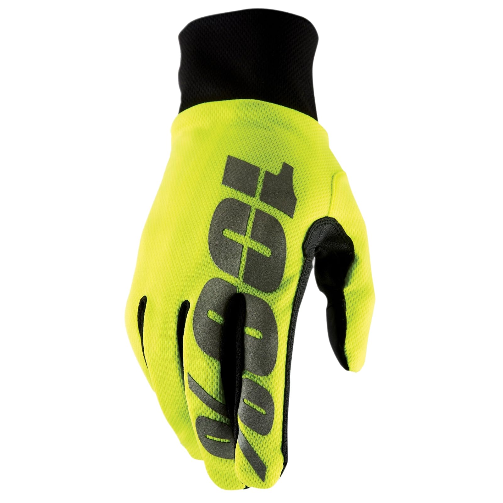 100% GUANTES HYDROMATIC Gloves L Gloves, Adults Unisex, Fluo Yellow (Yellow)