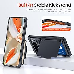 CENMASO for Google Pixel 9 Pro XL Case with Card