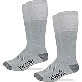 Wrangler Men's Heavyweight Full Cushion Boot Socks (2-Pack)
