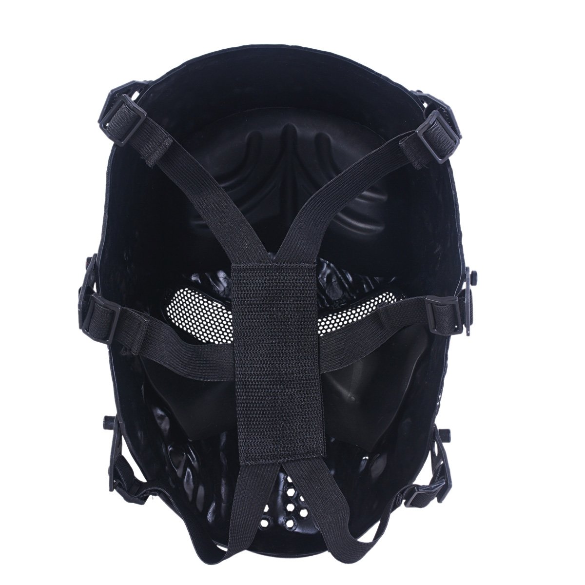 Full Face Mask Punisher American Flag Style Airsoft W Metal Mesh Eye