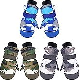 Hicarer 3 Pairs Kids Snow Mittens Waterproof Winter Ski Mittens Thicken Warm Gloves for 3-6 Years
