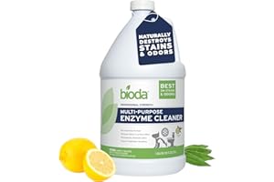 Bioda Multi-Purpose Probiotic Enzyme Cleaner and Deodorizer | Professional Strength | Trash Can Deodorizer, Pet Stains and Odors, Drains, Floors, Bathrooms, Toilets | Made in USA | 1 Gallon