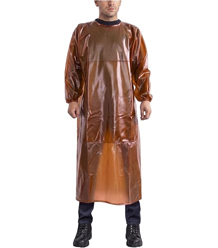 Amazon.com: SUJAN PVC Knit Protective Workwear Windproof Long