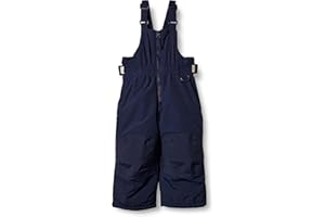 �鶹�� Essentials Girls' Water-Resistant Snow Bib