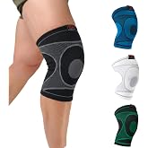 McDavid MD5113-01-35 Knee Sleeve / 4-Way Elastic Black Adult-M
