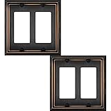 OKAWYC Double Decorator Light Switch Cover Adler