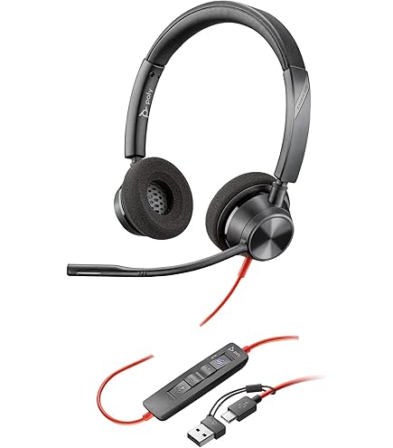 Amazon.com: Plantronics Blackwire 500 C520 USB Binaural Headphone