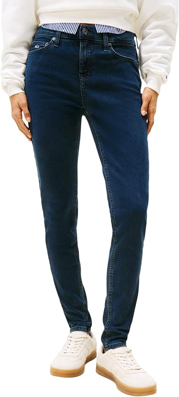 Jean Femme Nora Skinny Fit, Bleu (Denim Blue Black), 32W/26L