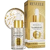 REVUELE Illuminating Face Serum – 1 fl.oz | Vitamin C + Niacinamide + Hyaluronic Acid for Radiance, Hydration & Smoother Skin