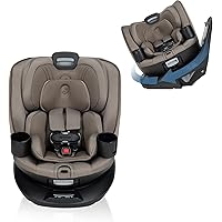 Maxi-Cosi Andi 360° Rotating All-in-One Convertible Car Seat, 10 Years of Use, Rear-Facing to Booster, Effortless Recline
