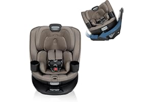 Maxi-Cosi Andi 360° Rotating All-in-One Convertible Car Seat, 10 Years of Use, Rear-Facing to Booster, Effortless Recline
