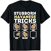 Stubborn Havanese Tricks - Cuban Havaneser Havanezer T-Shirt Small