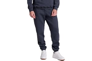Russell Athletic Men's Dri Power Fleece Elastic Bottom Sweatpants, Relaxed Fit, Moisture Wicking, with or Without Pockets