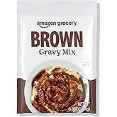 Amazon Grocery, Brown Gravy Mix, 0.87 Oz (Previously Happy Belly, Packaging May Vary)